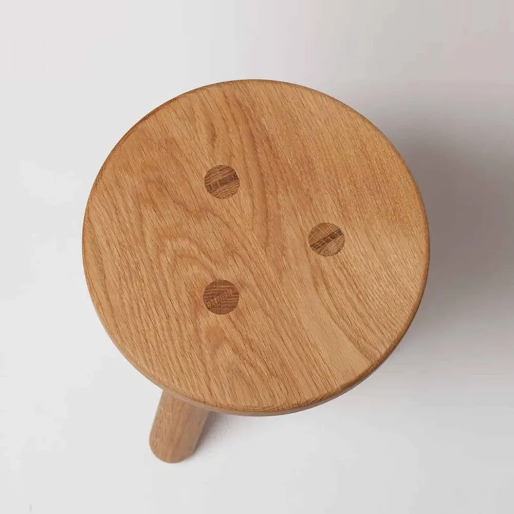 Stool One 3-Legged Stool - Oak