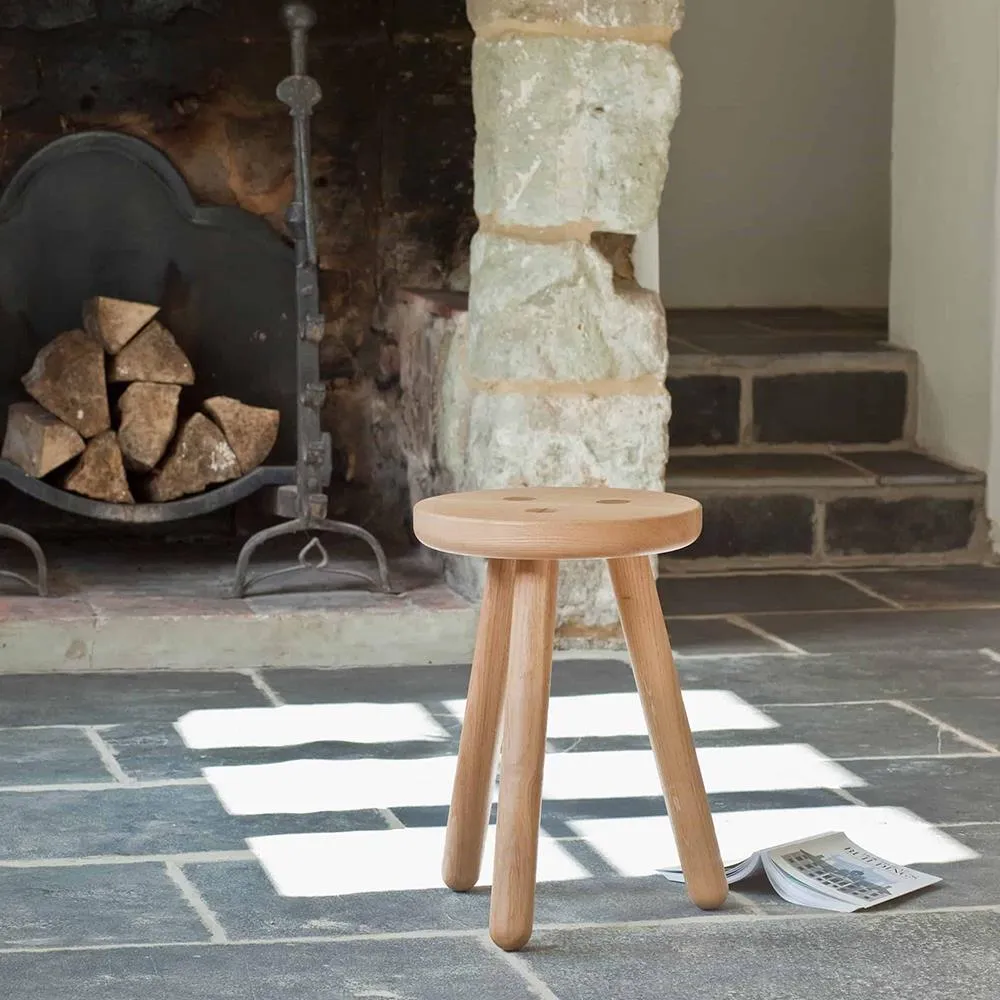 Stool One 3-Legged Stool - Oak