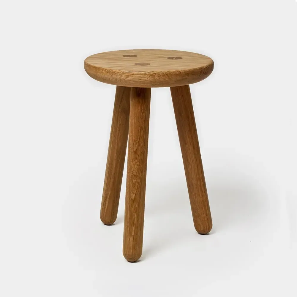 Stool One 3-Legged Stool - Oak