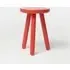 Stool One 3-Legged Stool - Red