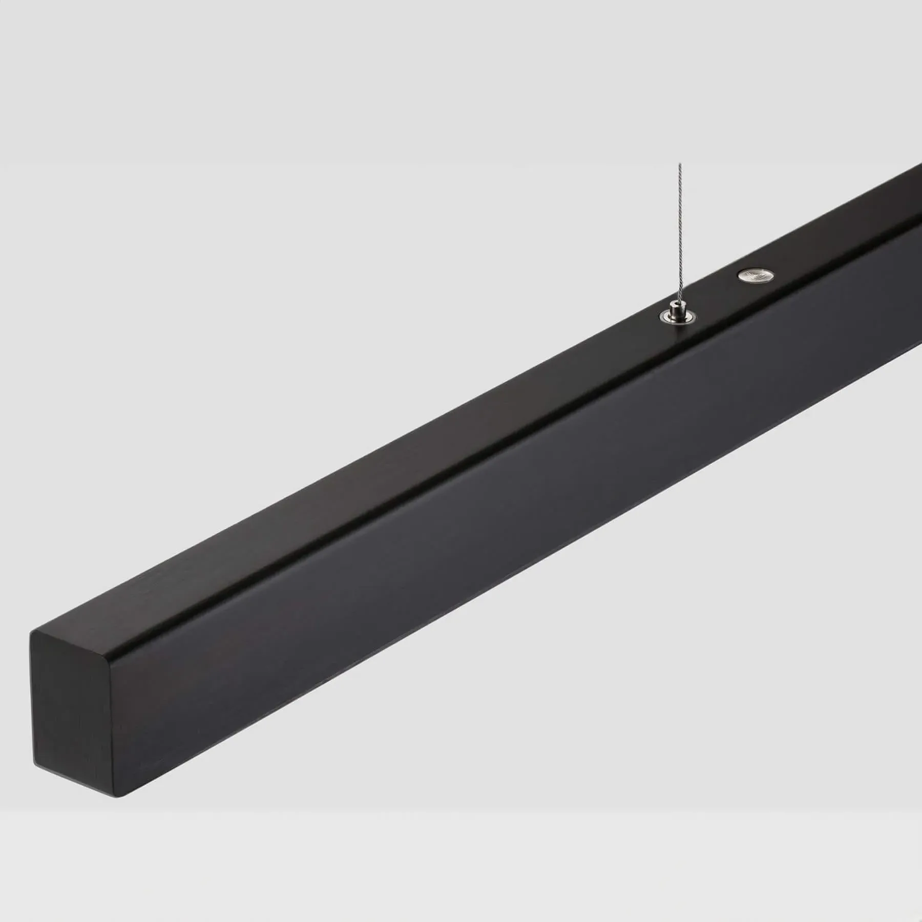 I-Model Linear Cordless Pendant Light - Black Stainless Steel
