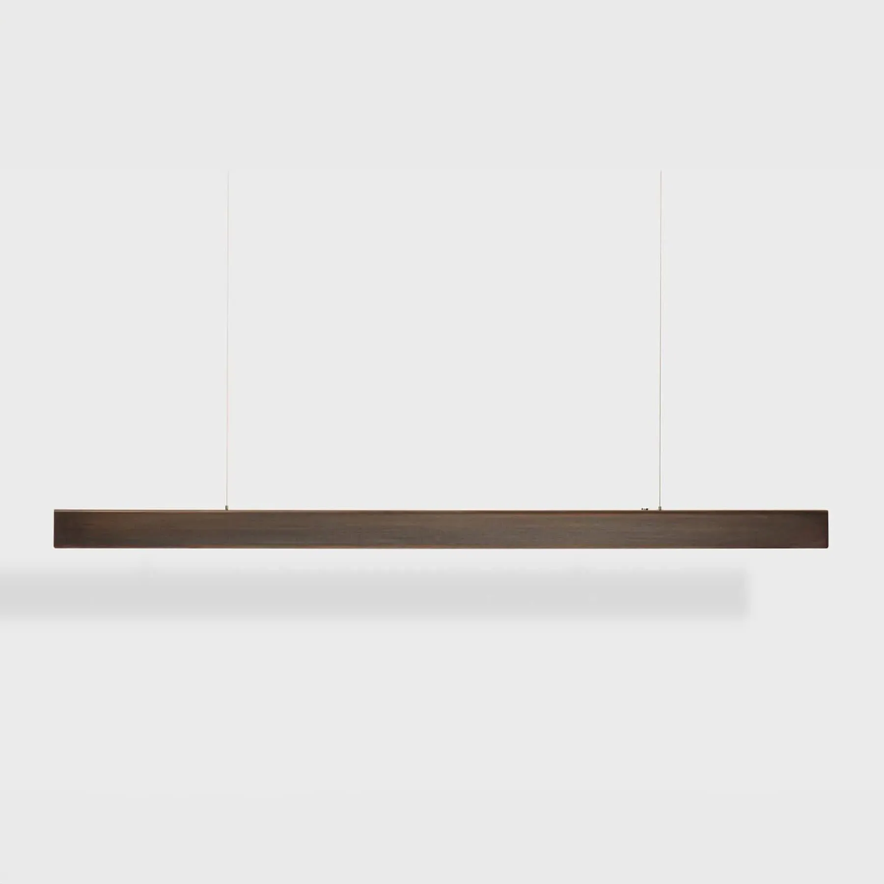 I-Model Linear Cordless Pendant Light - Browned Brass