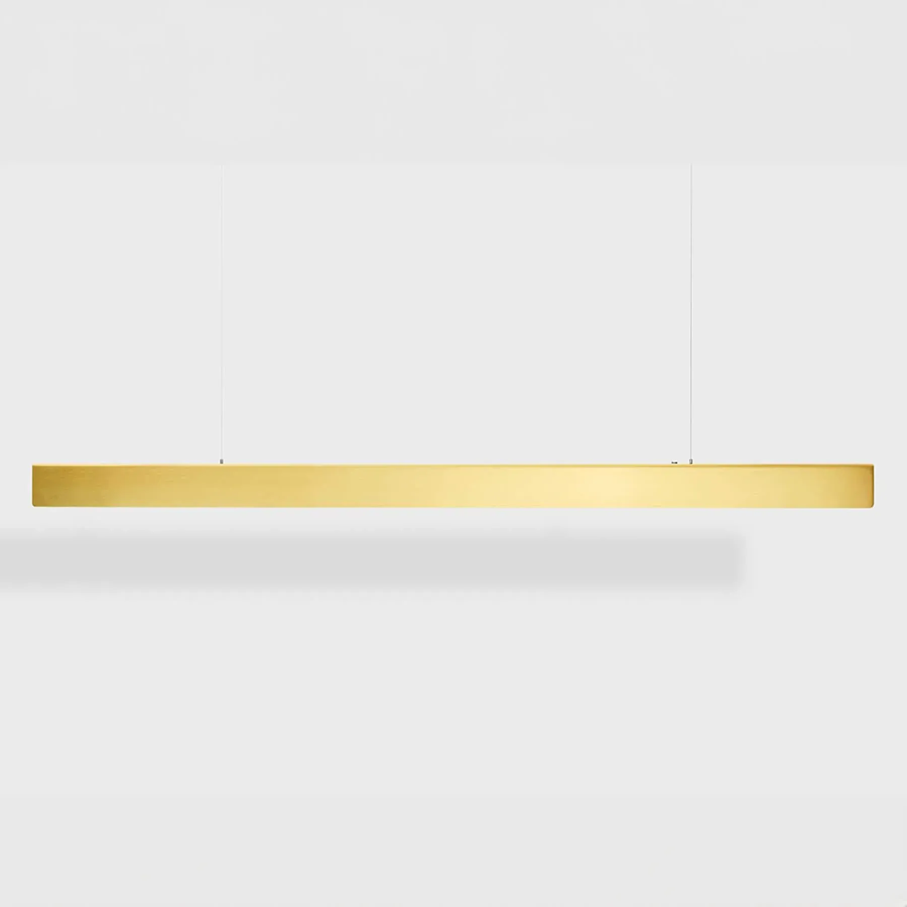 I-Model Linear Cordless Pendant Light - Brushed Brass
