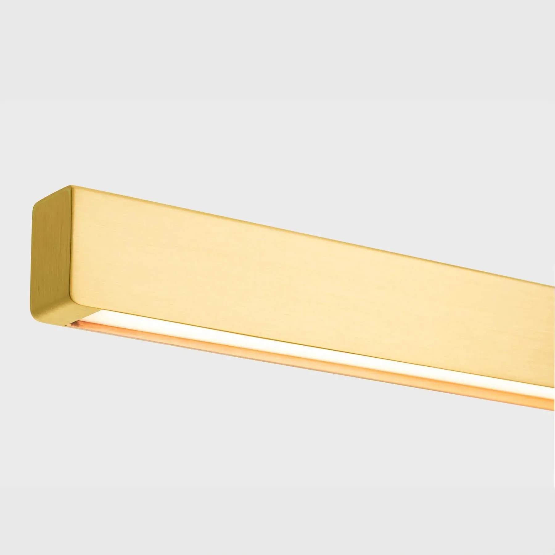 I-Model Linear Cordless Pendant Light - Brushed Brass