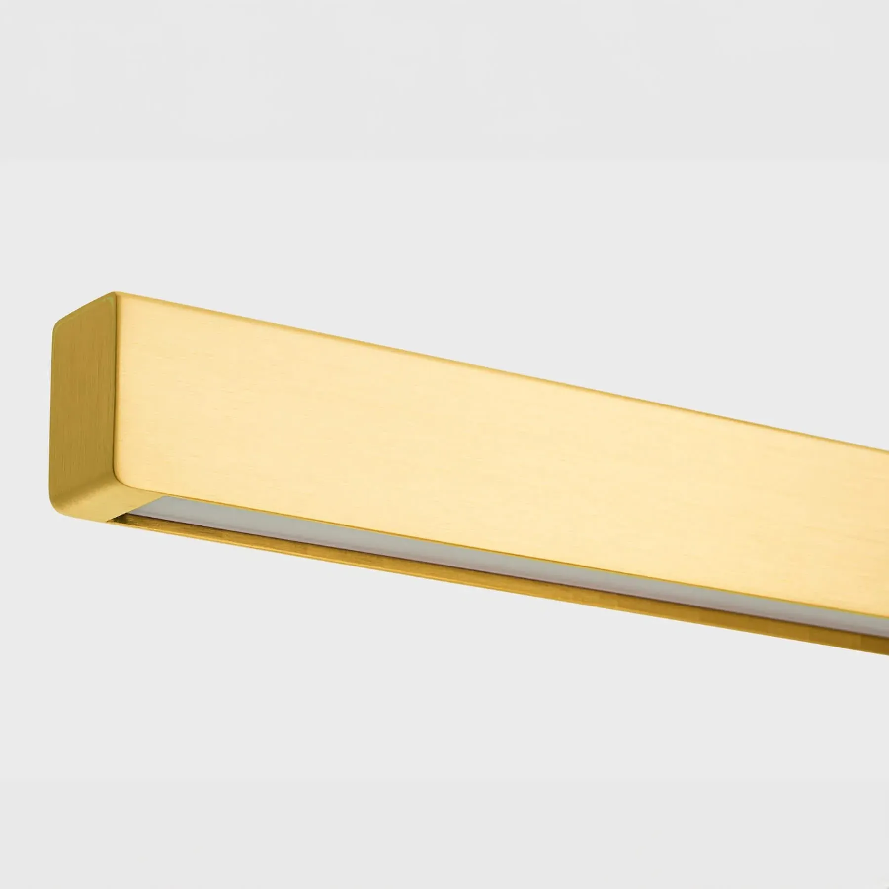 I-Model Linear Cordless Pendant Light - Brushed Brass