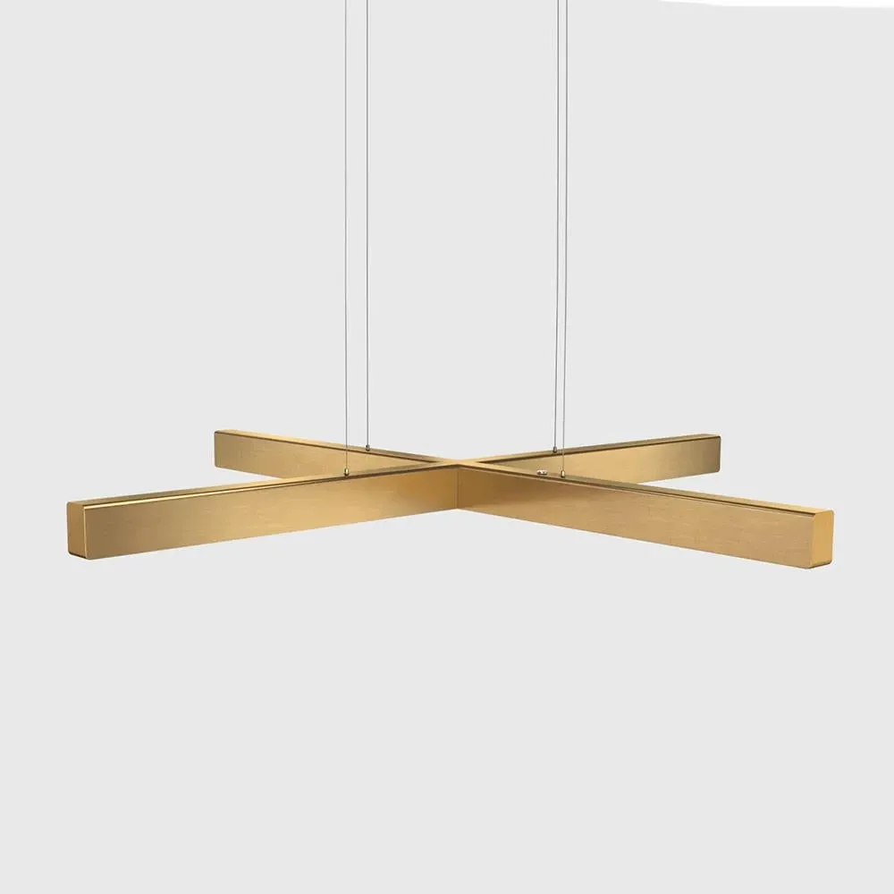 Large Pendant Light with Dimmer - Copper