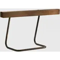 T Model Table Lamp - Browned Brass