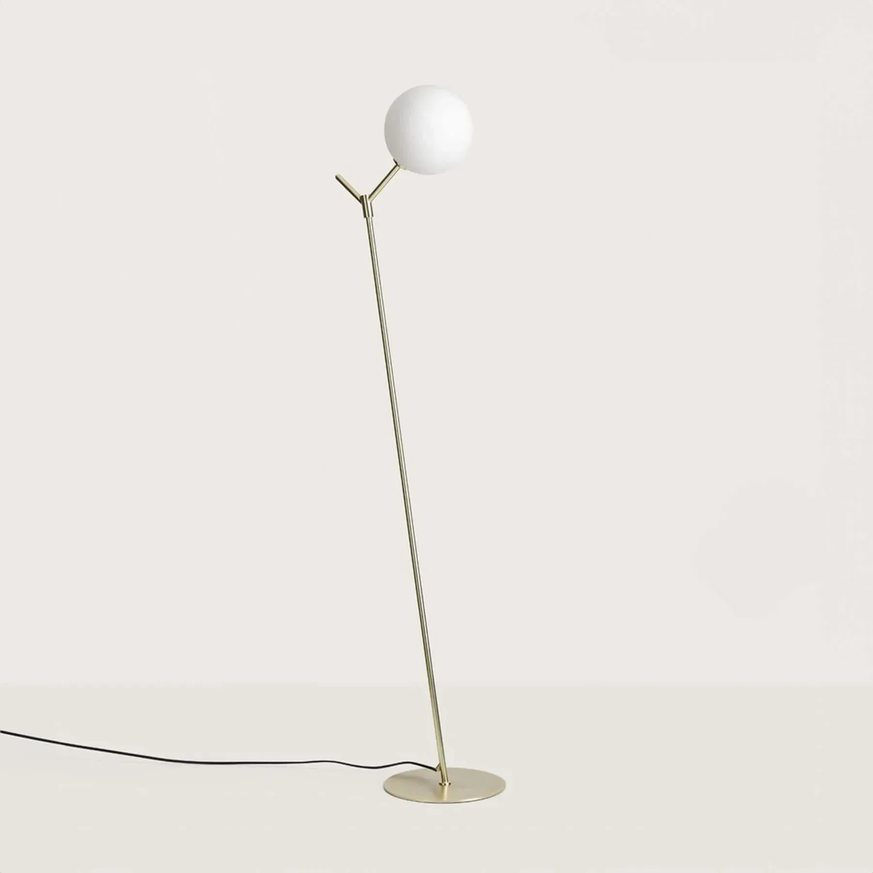 Atom Floor Lamp - Black, Metal
