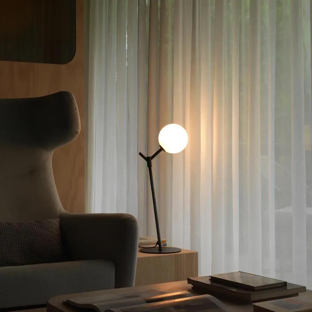 Atom Table Lamp - Brass, Metal