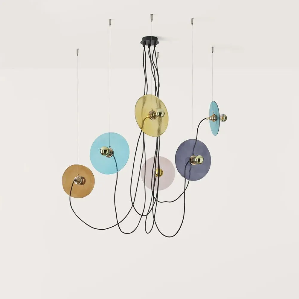 Fest Cluster Pendant Light - Black Cable