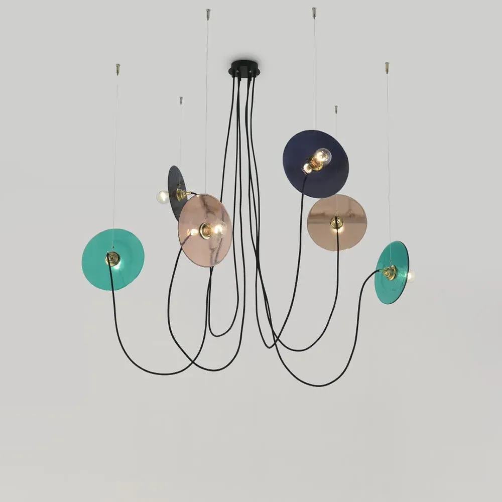 Fest Cluster Pendant Light - Black Cable image