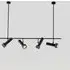 Focus Linear Spotlight Pendant Light - Anthracite