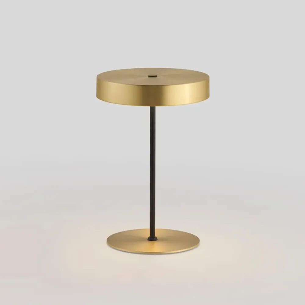 Table Lamp with Dimmer - Black, Metal