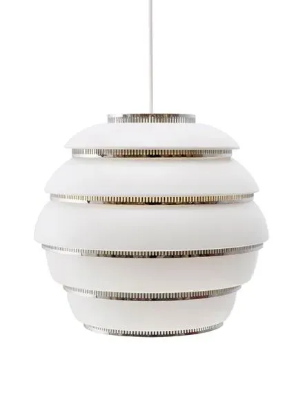 Beehive Pendant Light - Chrome, Steel