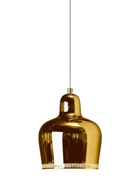 Golden Bell Pendant Light - Polished Brass image
