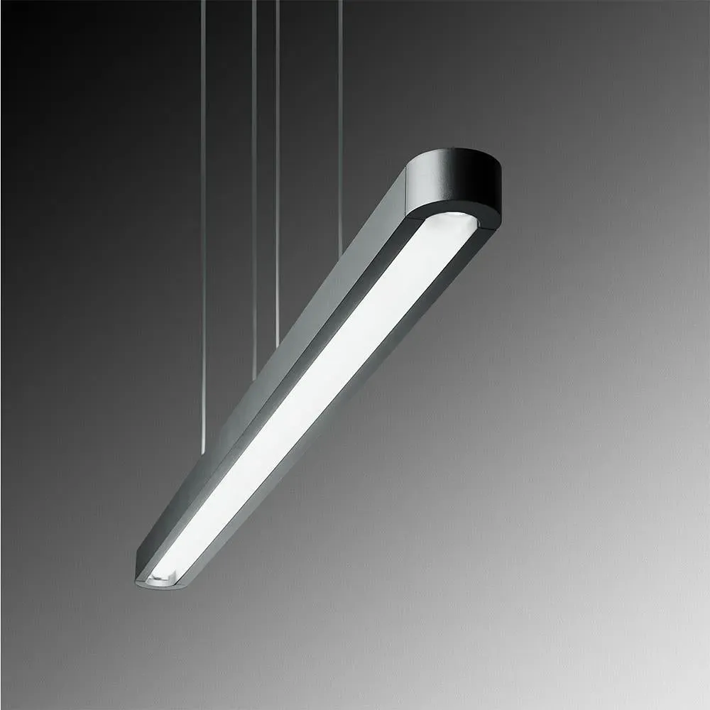 90cm Linear Pendant Light LED - White, Aluminium