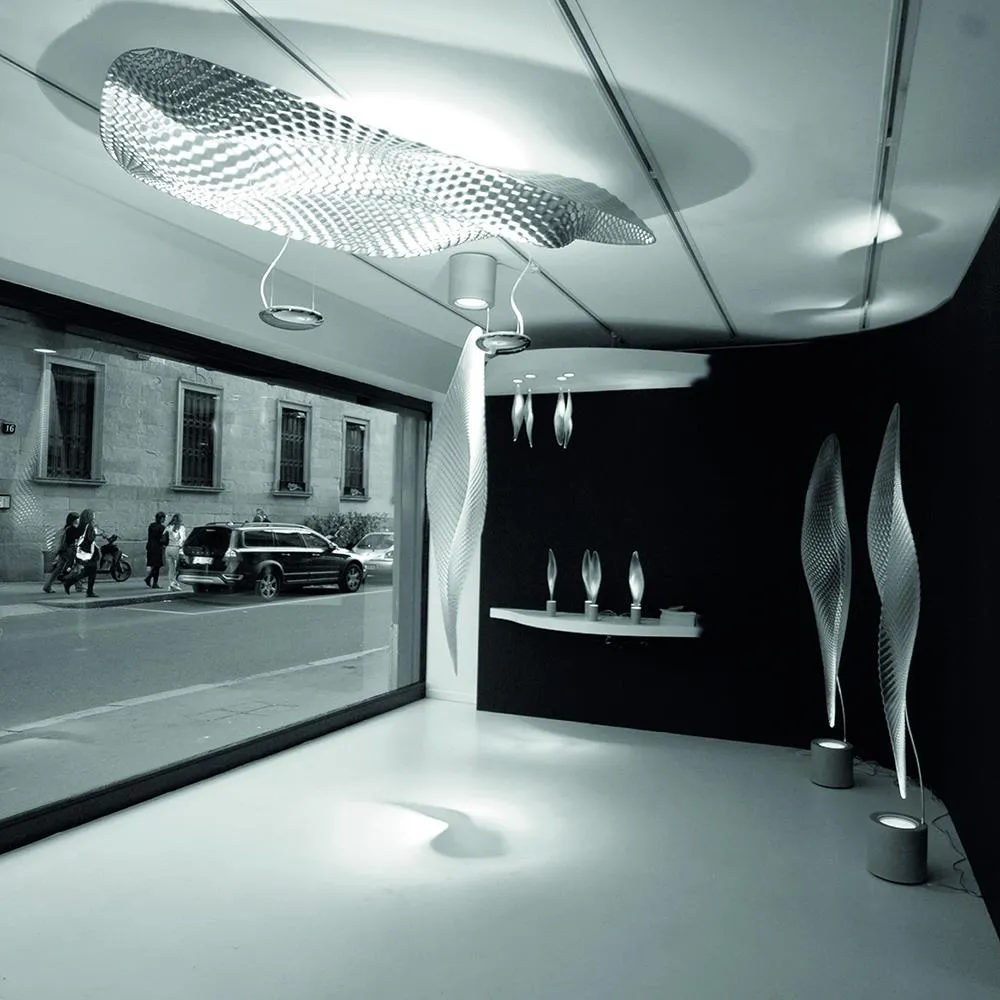 Cosmic Leaf Floor Lamp - Transparent