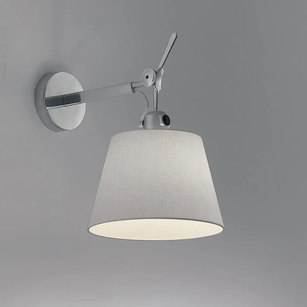 Large Wall Light with Tilt - Grey, Aluminium