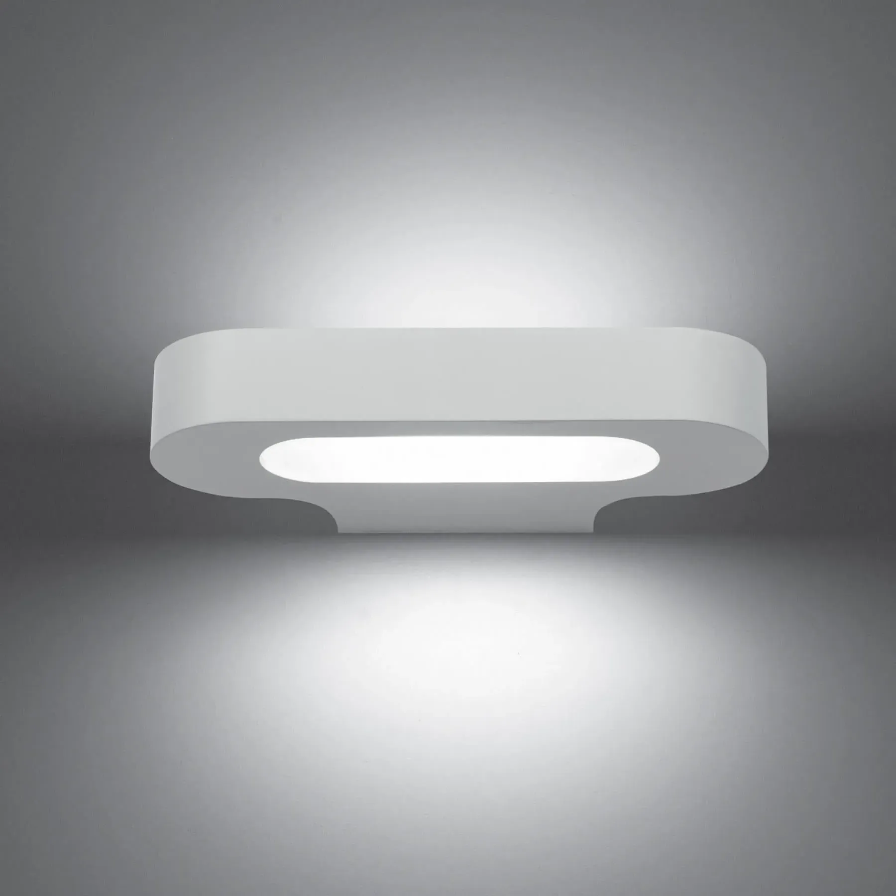 LED Wall Light with Dual Illumination - Chrome
