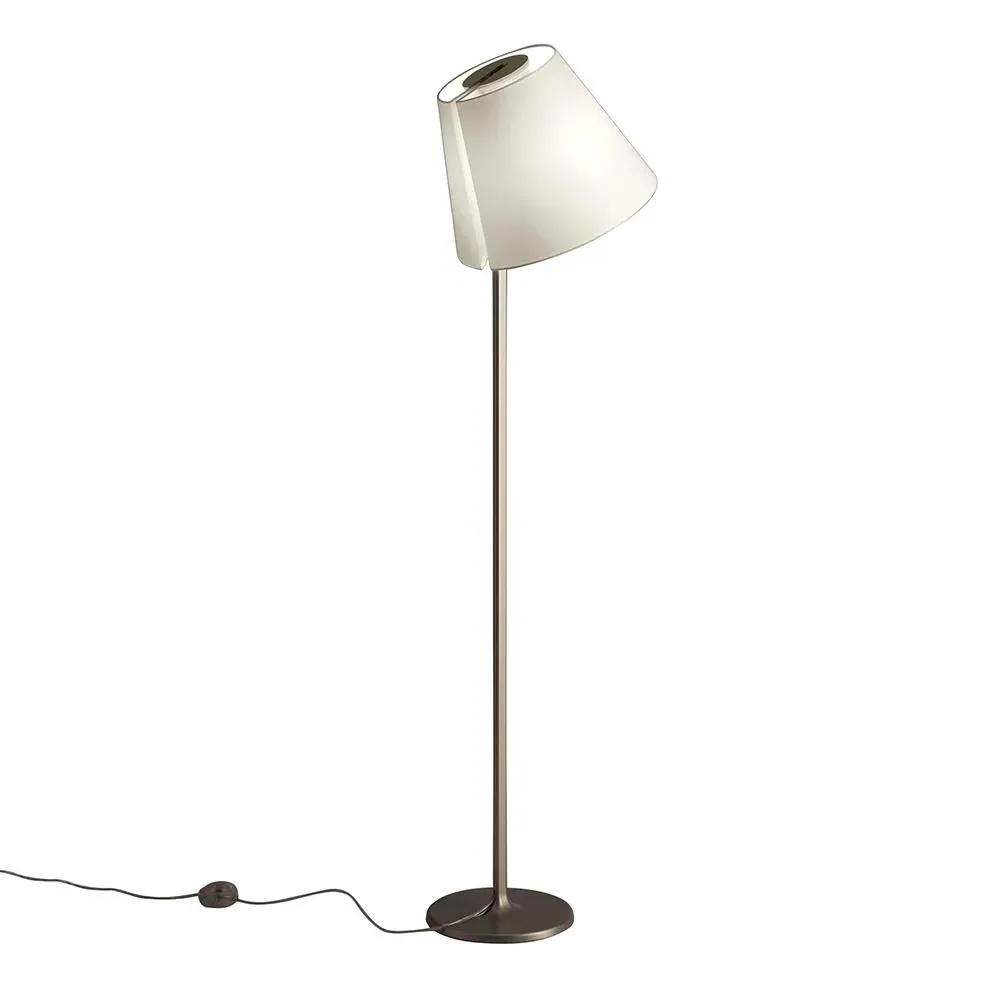 Melampo Mega Floor Lamp - Grey, Aluminium