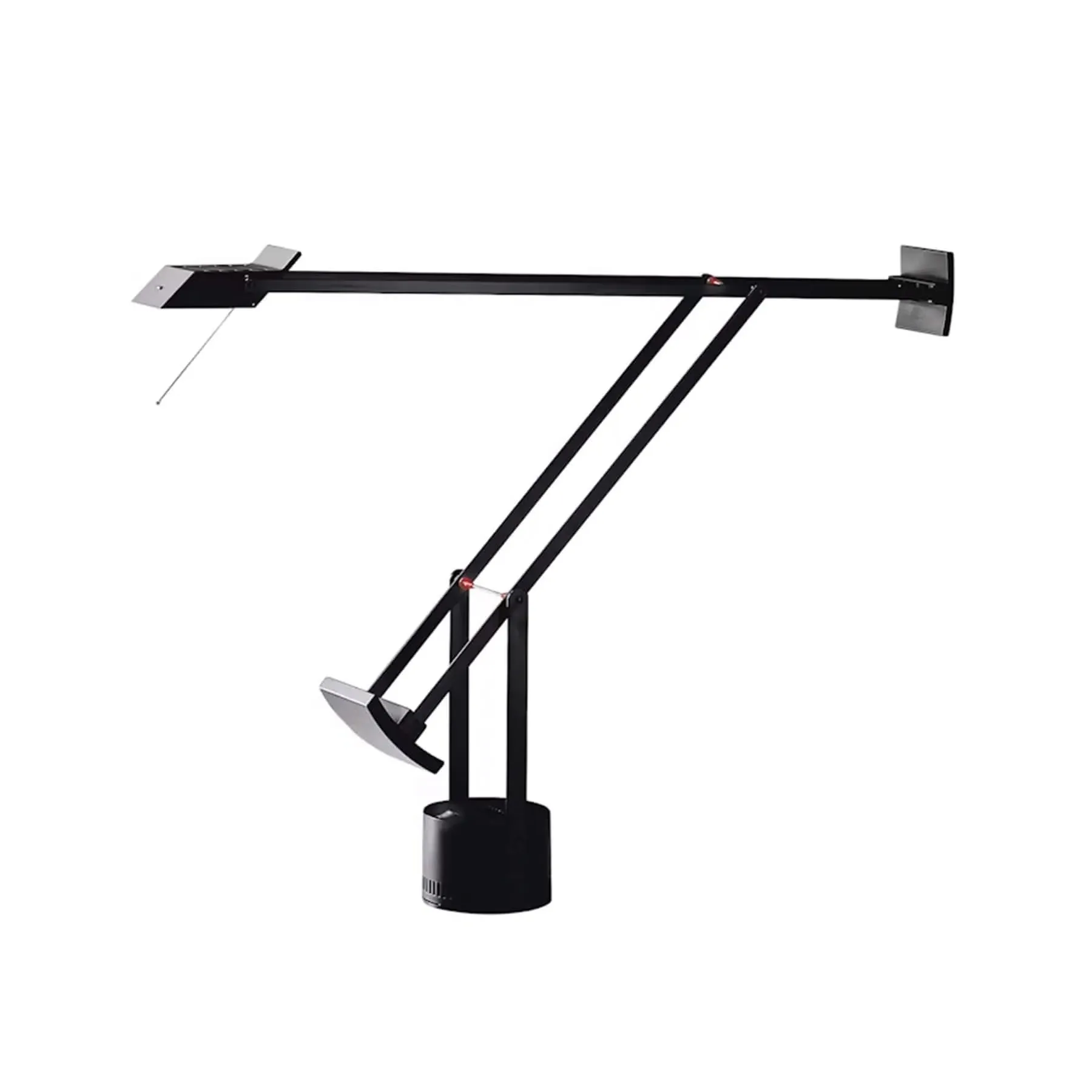 Micro Table Lamp with Adjustable Arms - Black
