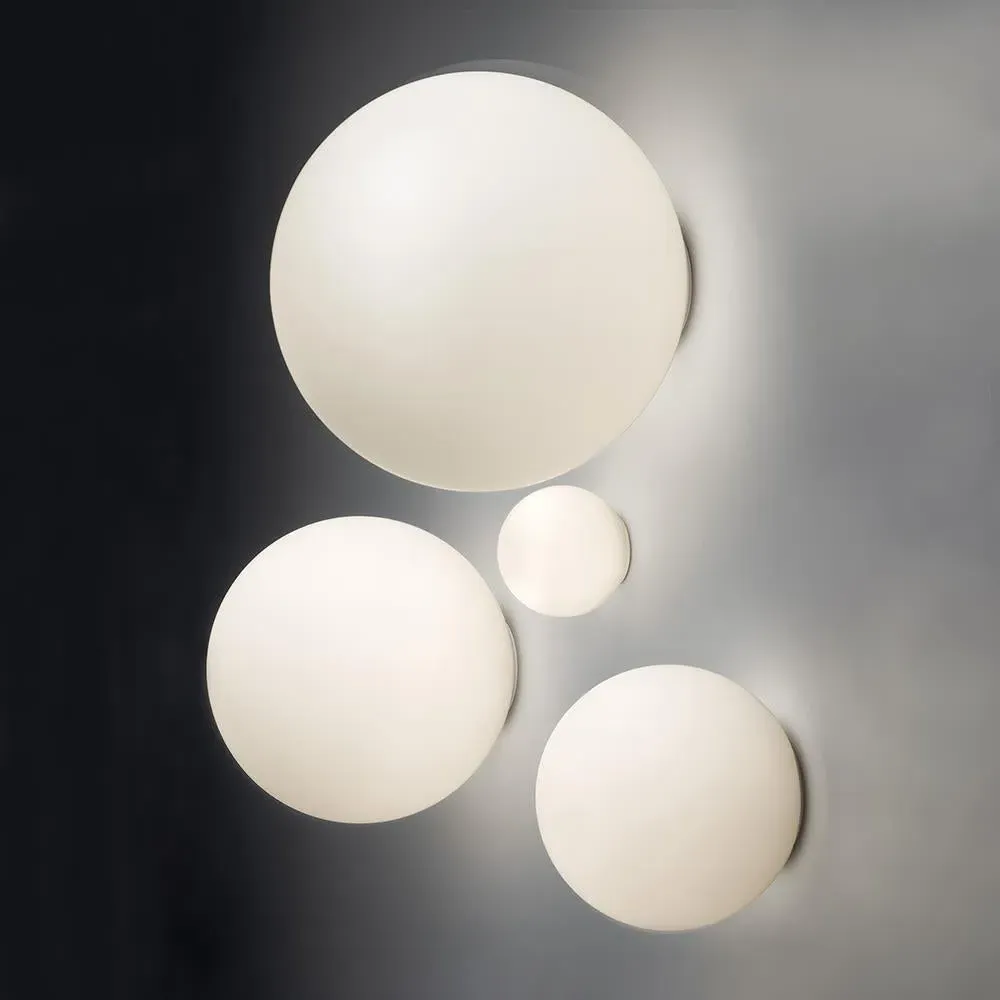 Mini Wall Ceiling Light - Opal Glass