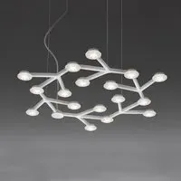 Net Circle LED Pendant Light with App Control