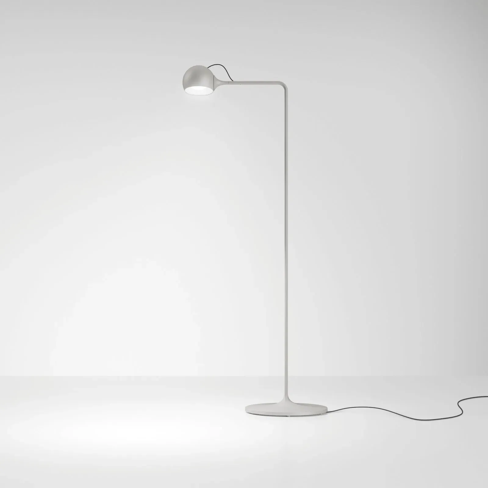 Reading Floor Lamp with Adjustable Head - Blue