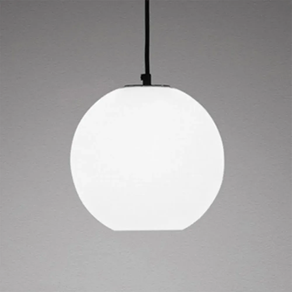 Small Cone Pendant Light - White Opal