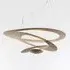 Spiral Pendant Light LED - Gold, Metal