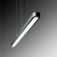 Talo 120cm Linear Pendant Light - Silver, Aluminium