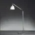 Tolomeo Basculante Reading Floor Lamp - Grey Satin