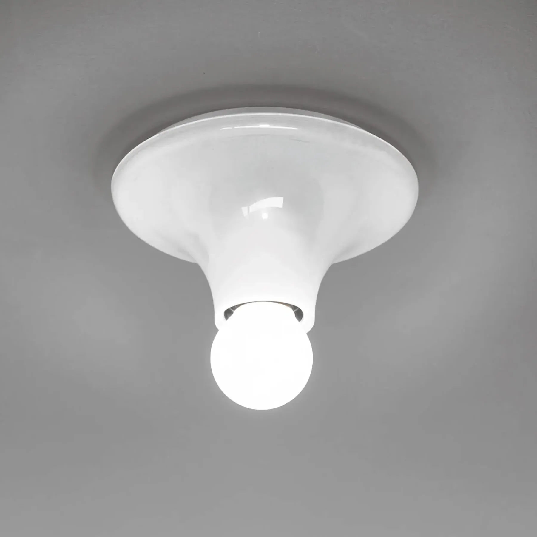 Wall Ceiling Light with Diffuser - Clear, Resin image