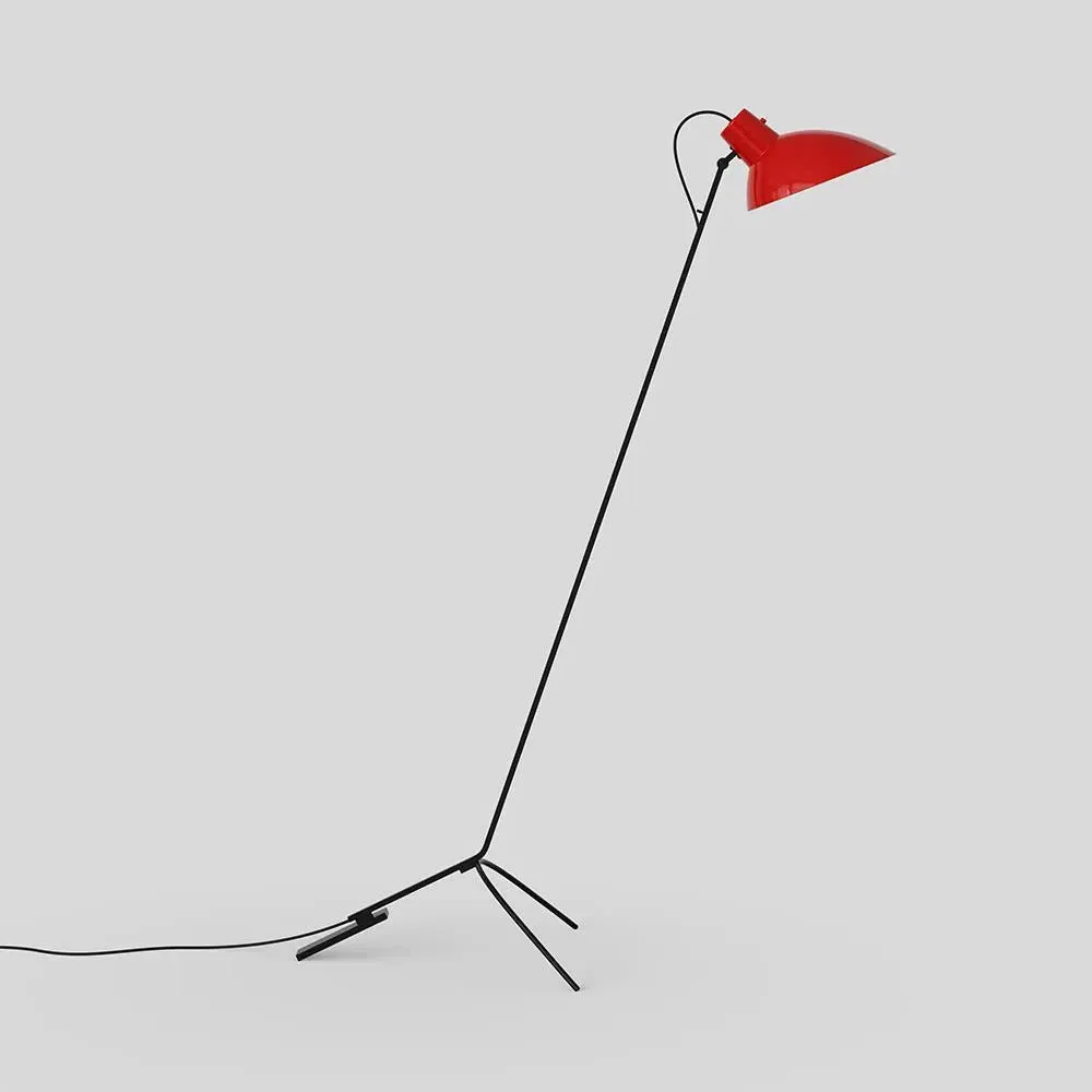 Adjustable Floor Light - White, Aluminium