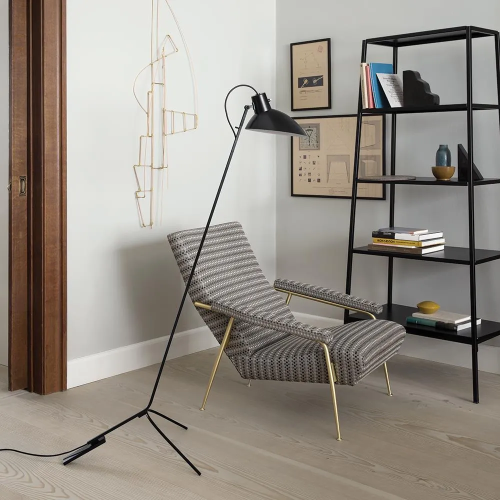 Adjustable Floor Light - White, Aluminium