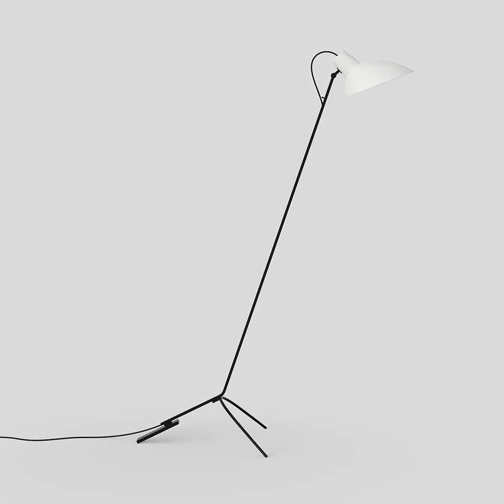 Adjustable Floor Light - Yellow, Aluminium