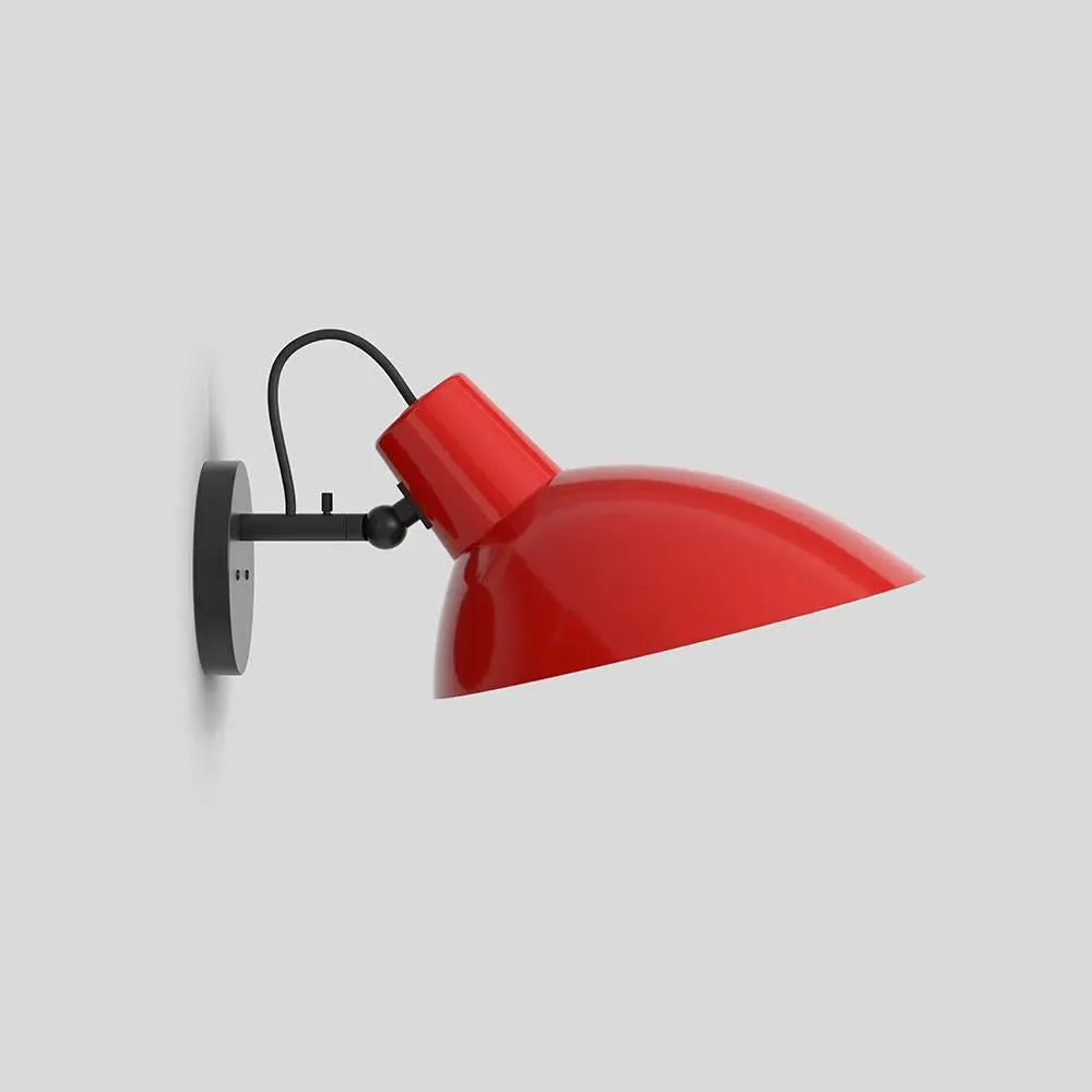 Wall Light with Swivel Head - White, Aluminium