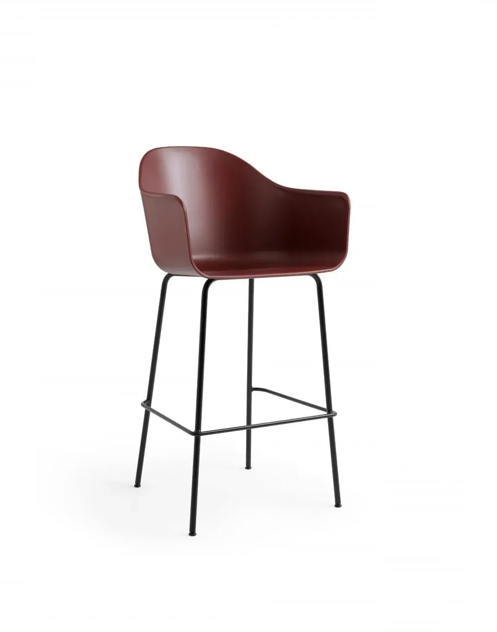 Bar Stool with Armrests - Olive