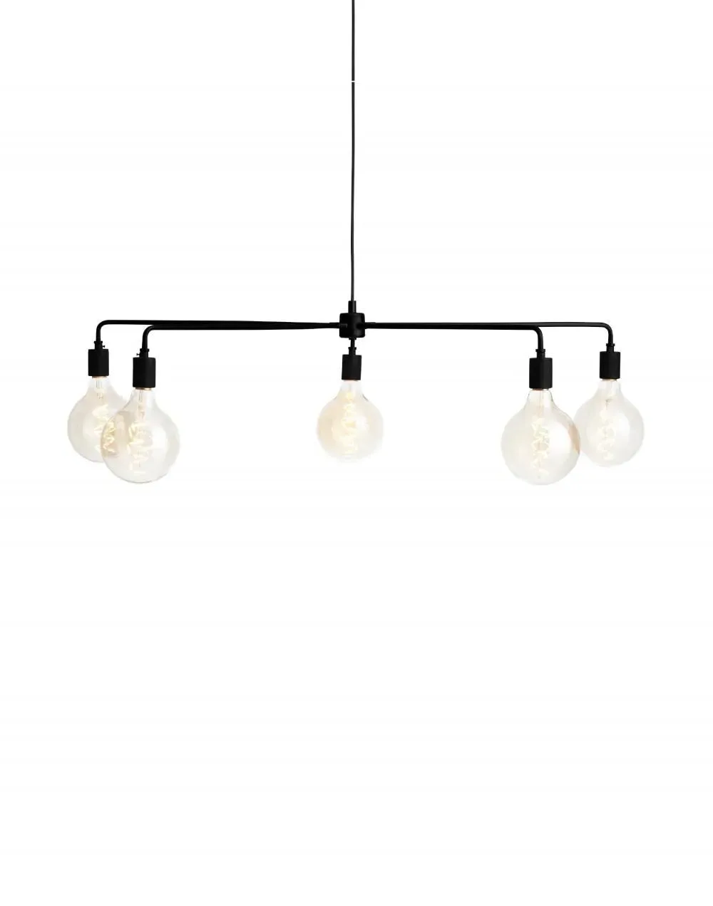 Chambers 76 Chandelier - Black Metal