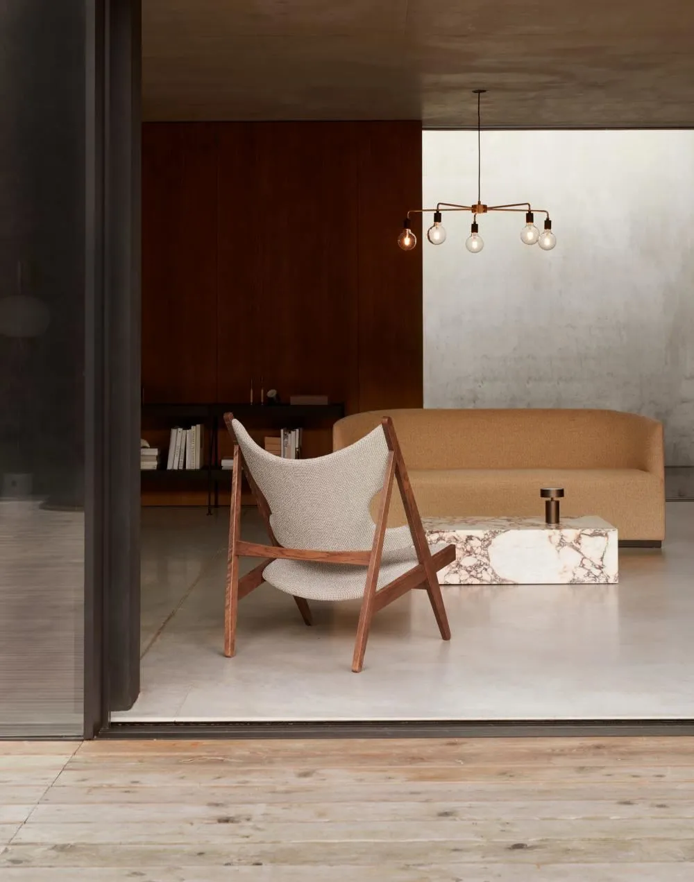 Chambers 76 Chandelier - Black Metal