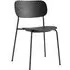 Co Chair Un-upholstered Dining Chair - Black Oak
