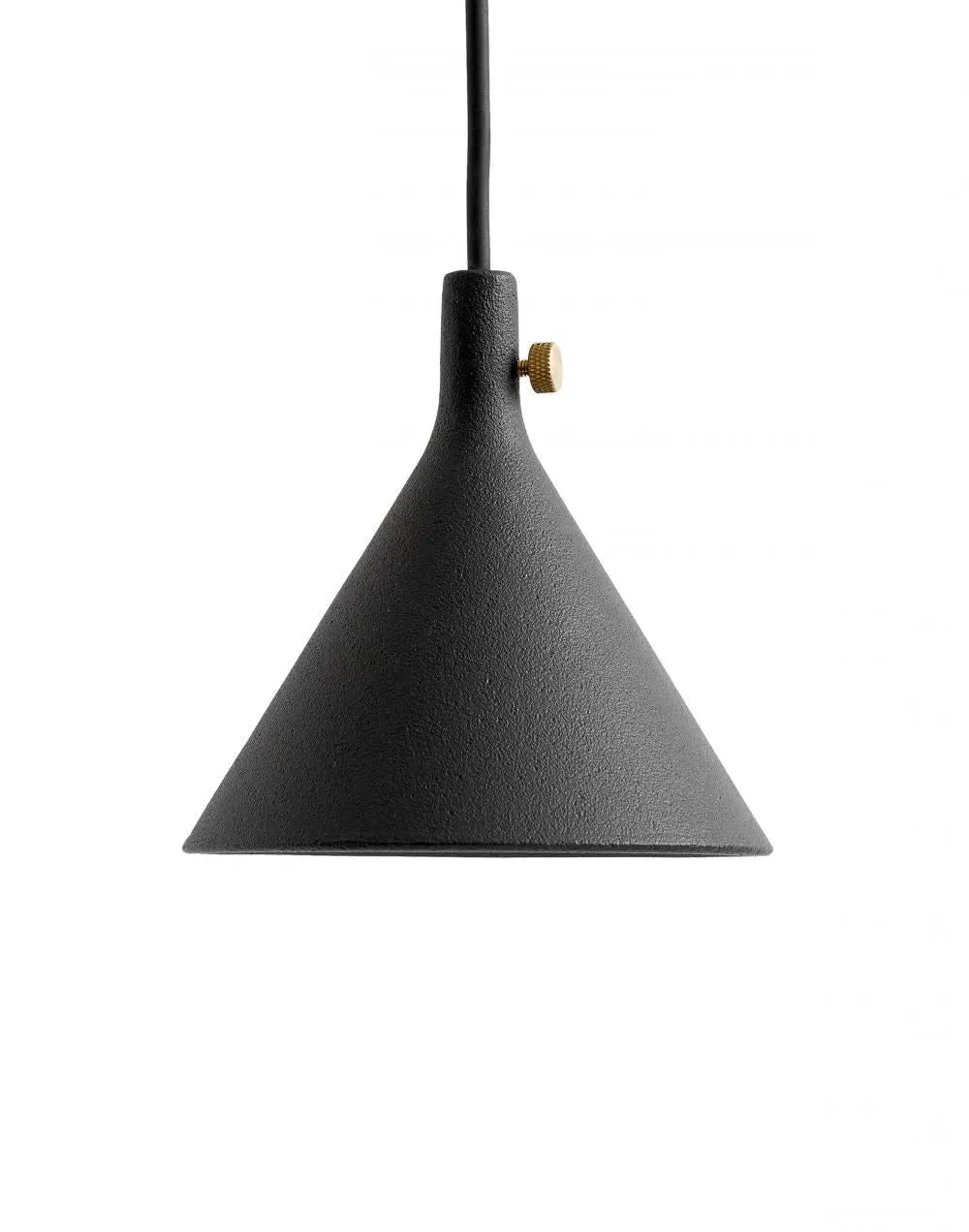 Cylindrical Pendant Light - Cast Metal