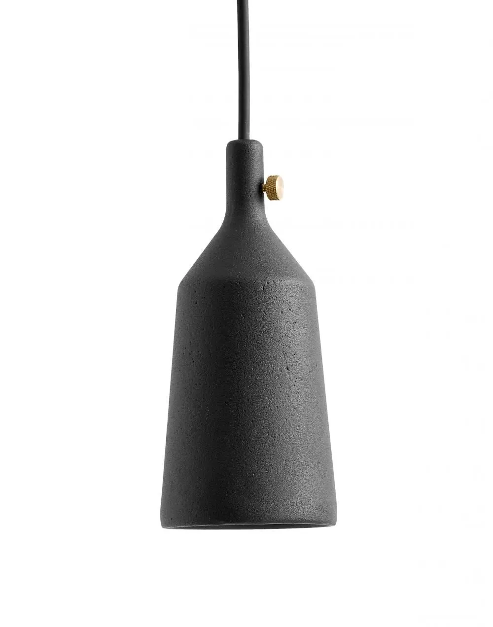 Cylindrical Pendant Light - Cast Metal