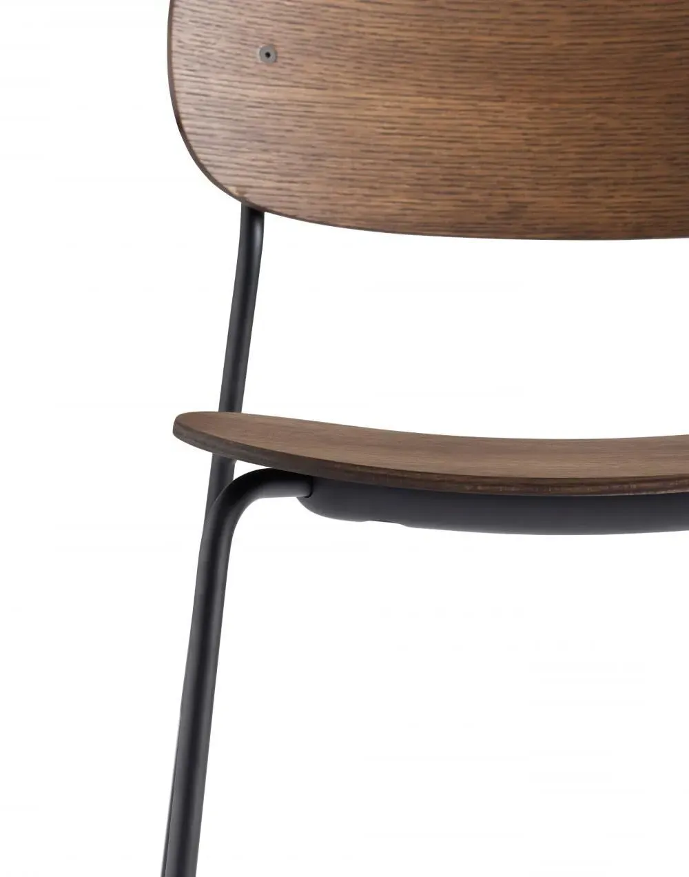 Dining Chair Stackable - Natural Oak