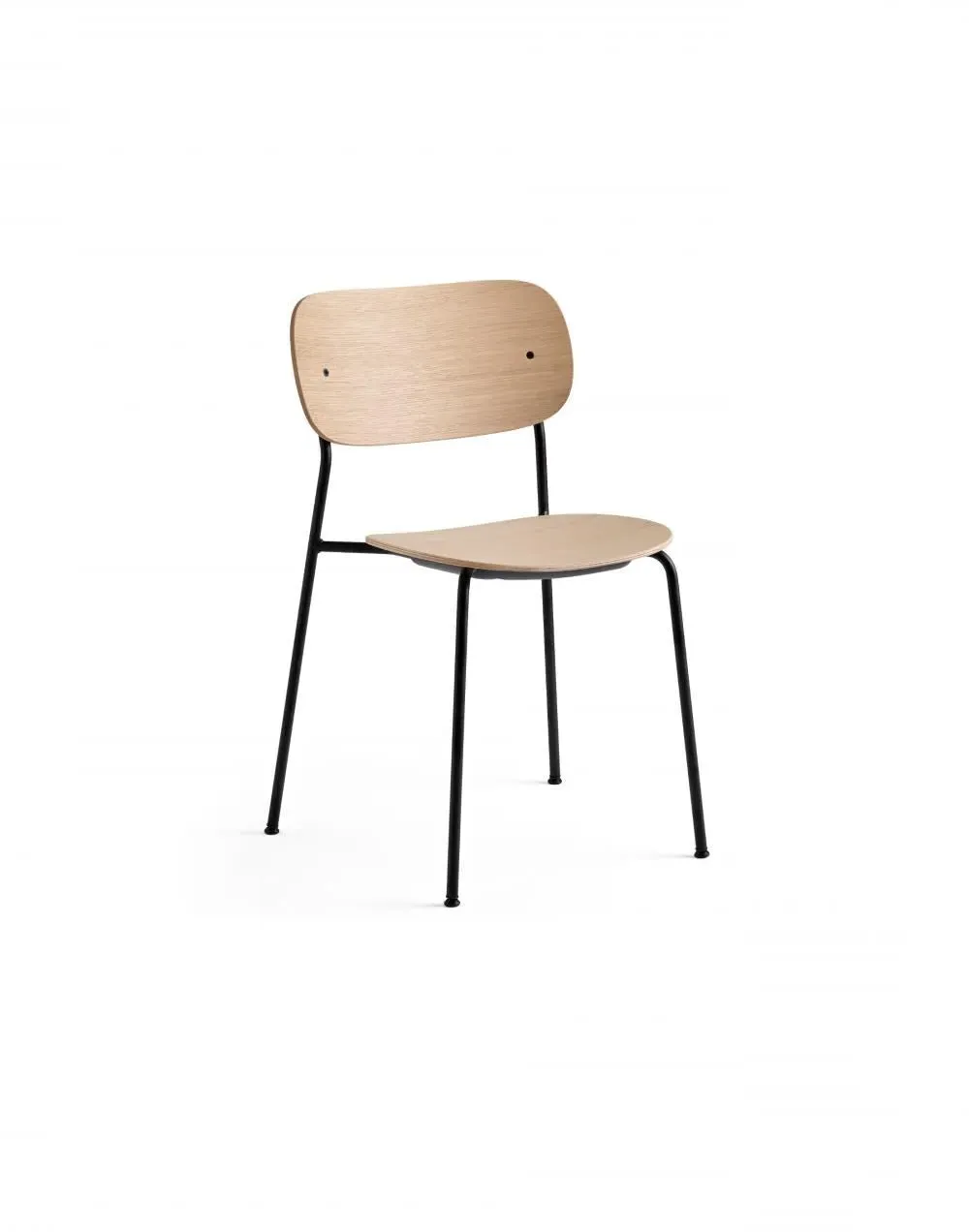 Dining Chair with Armrests - Natural Oak