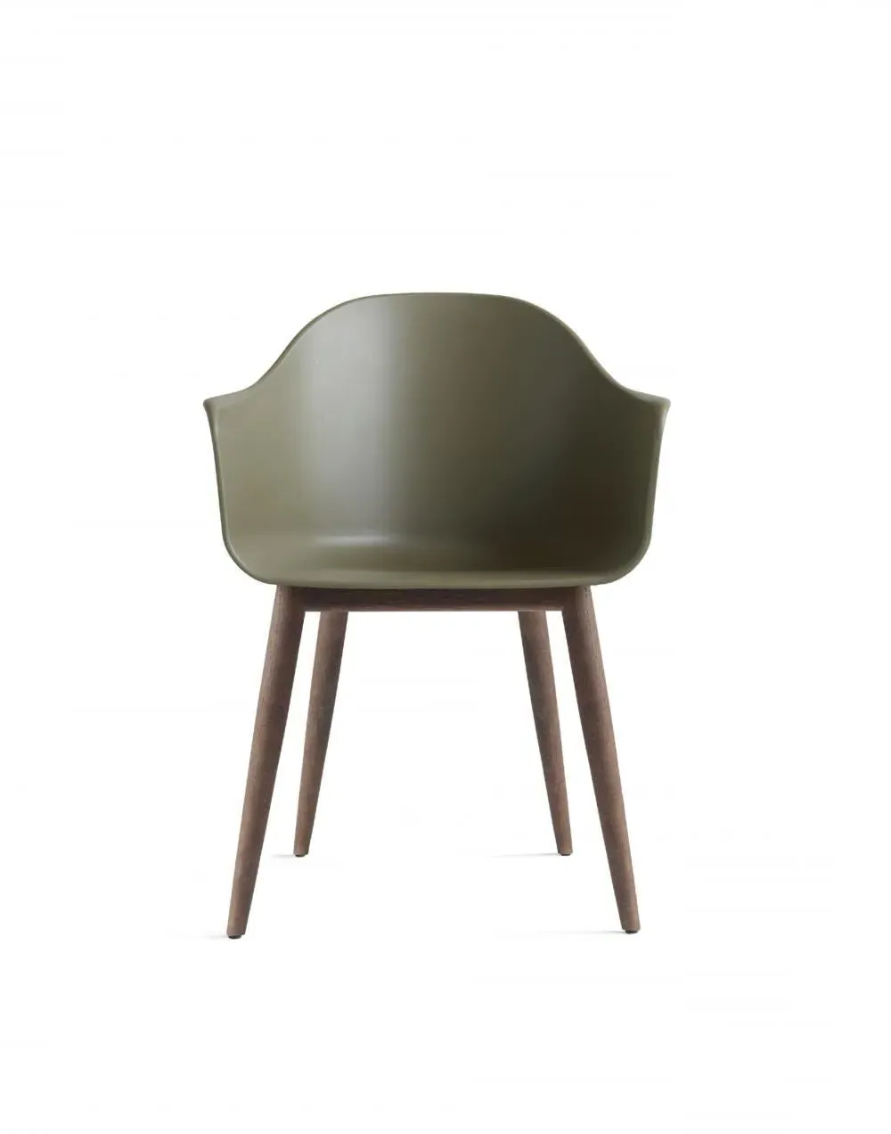 Dining Chair with Armrests - Olive, Oak