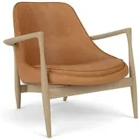 Elizabeth Lounge Chair - Cognac, Natural Oak