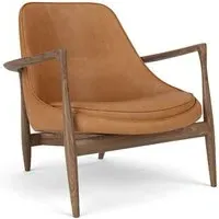 Elizabeth Lounge Chair - Cognac, Walnut