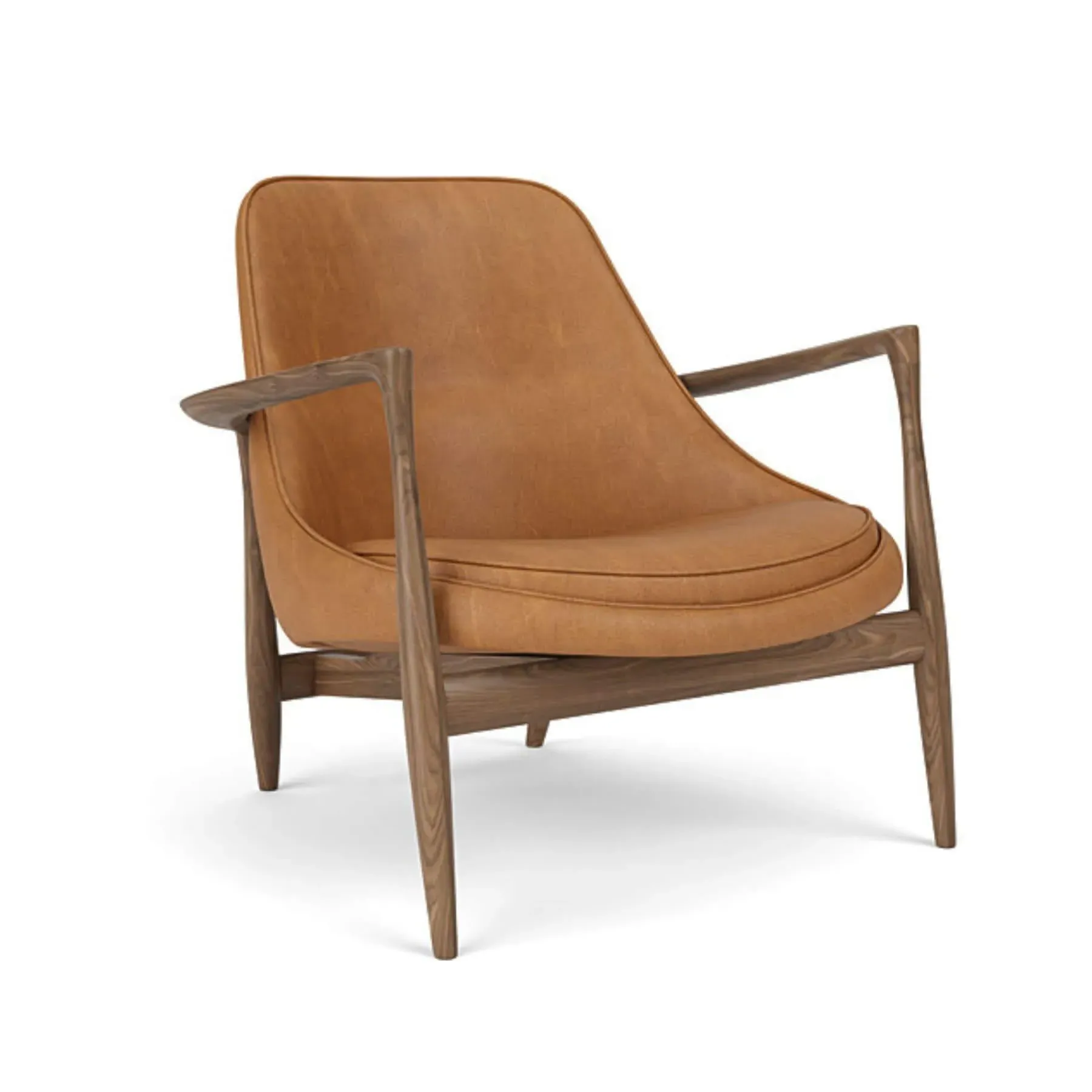 Elizabeth Lounge Chair - Hallingdal 200, Walnut