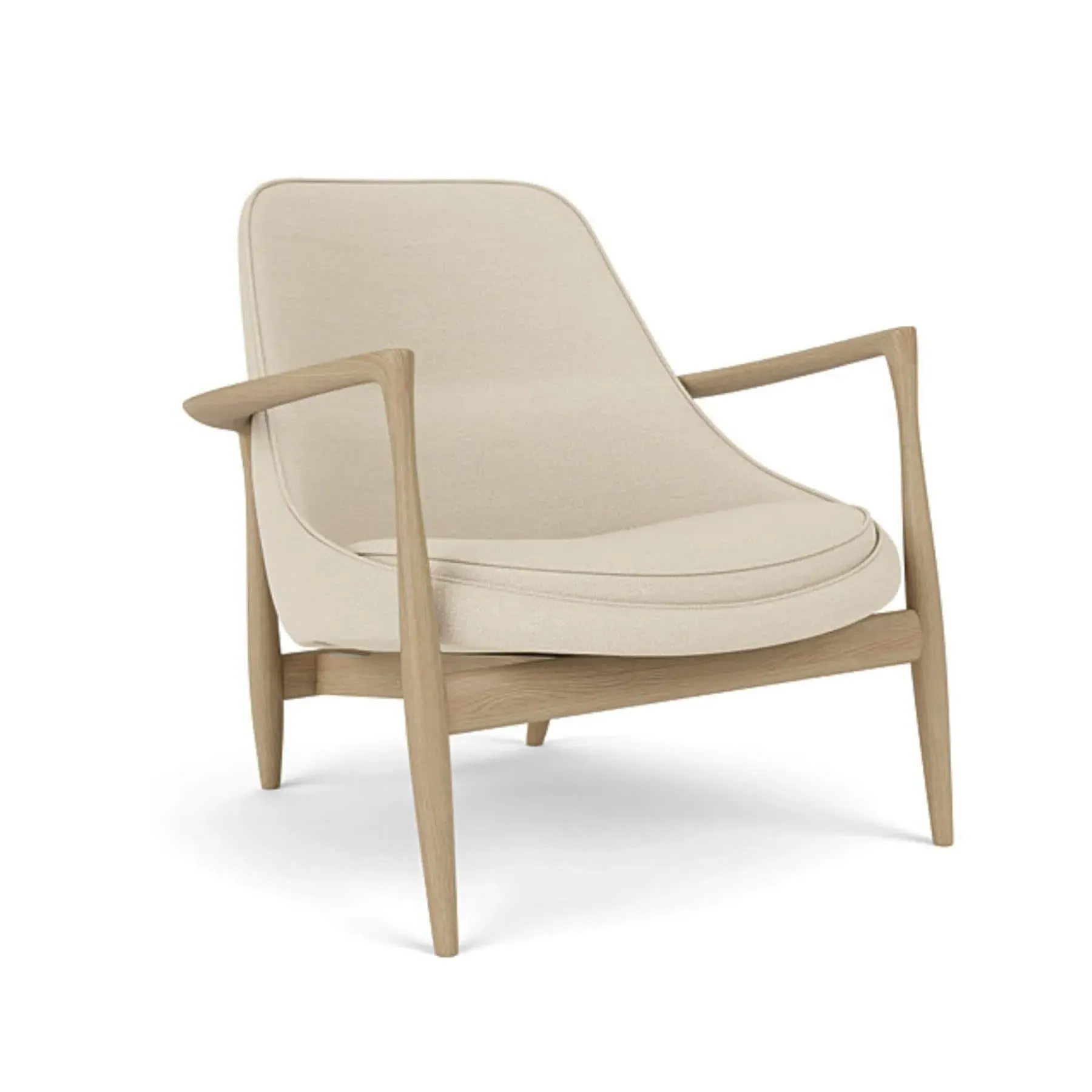 Elizabeth Lounge Chair - Natural Oak image